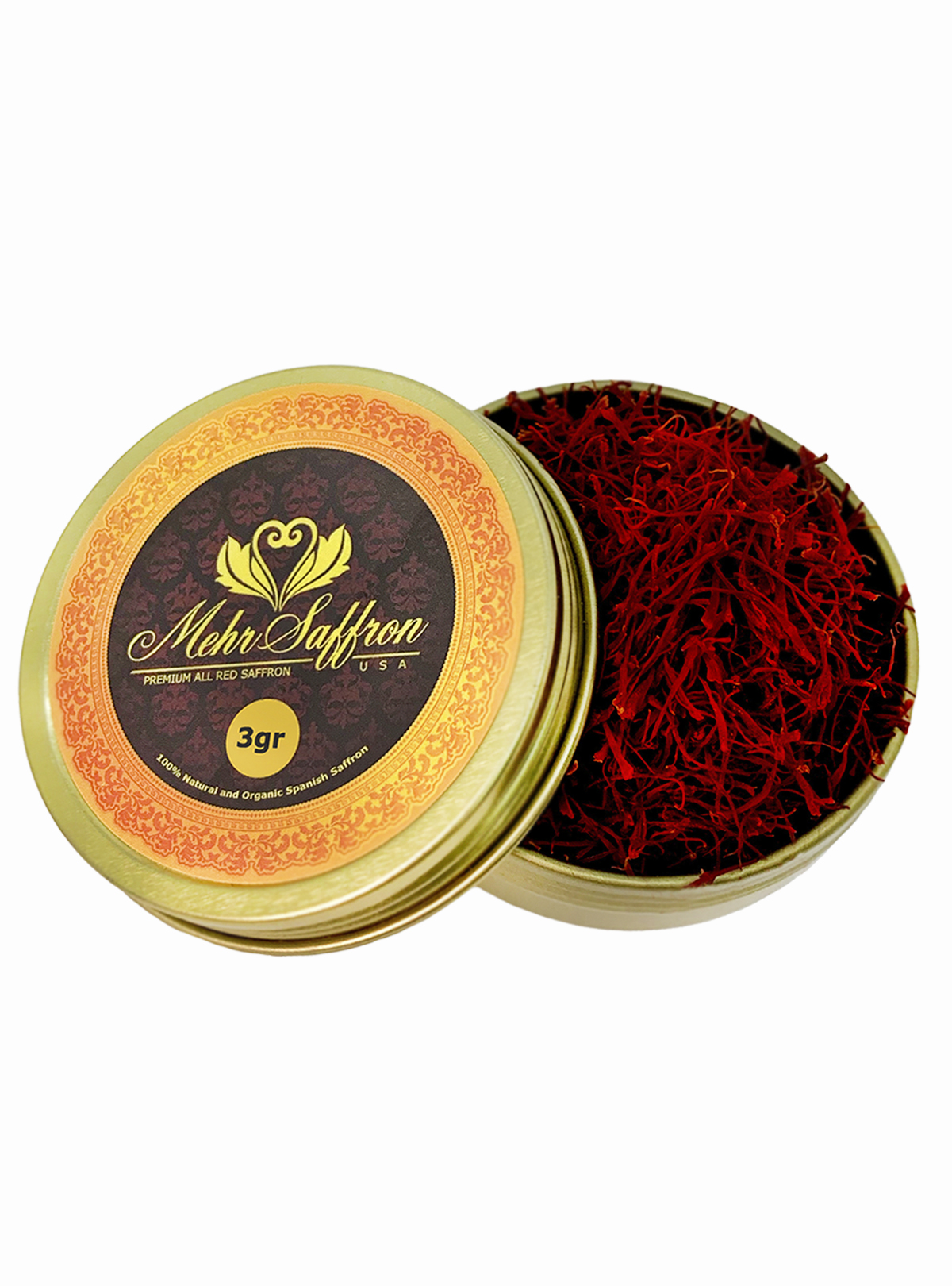 Mehr Saffron - Premium Spanish Saffron 3 gram - 1a