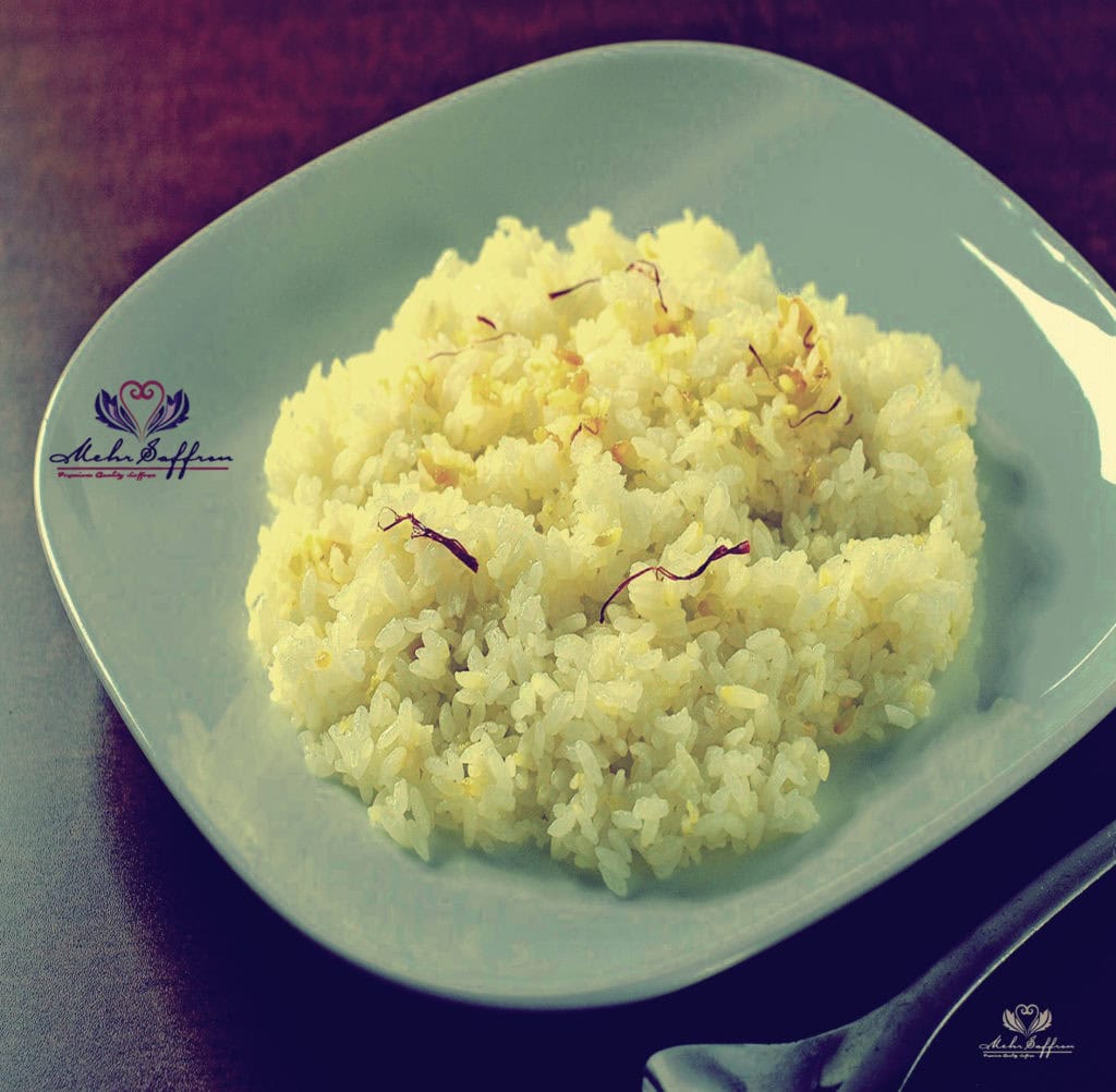 Lebanese Cooked Saffron Rice Mehr Saffron