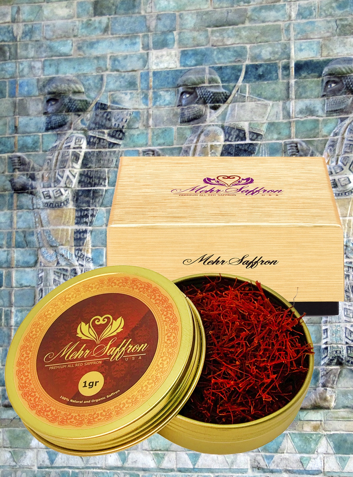 Mehr Saffron - Premium Afghan Persian Saffron 1 gram - 3