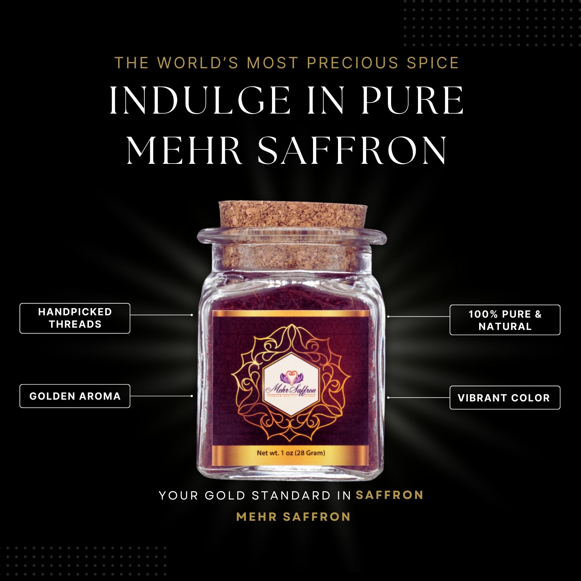 Premium All-Red Saffron / 1 oz (28 Gram) - Image 3